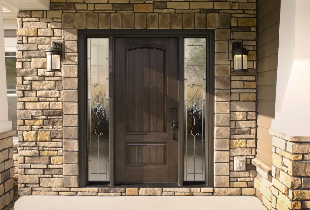 This hinged entry door in Norfolk, VA from Provia is a beautiful example.